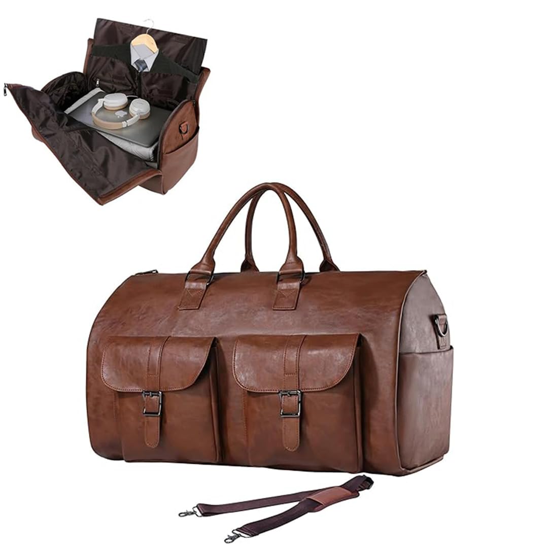 3 in 1 Garment Duffle Bag | Panther Brown