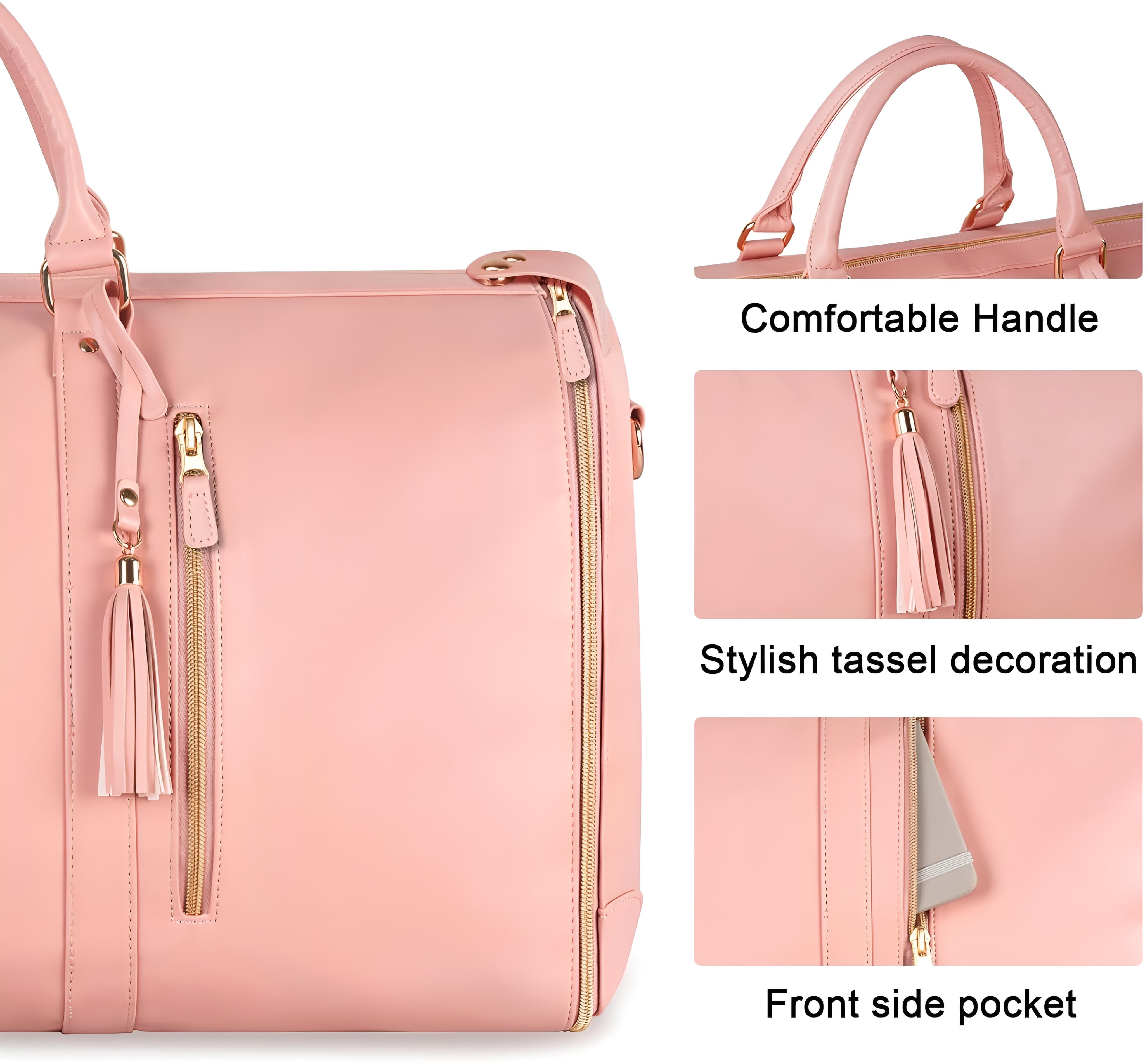 3 in 1 Garment Duffle Bag | Panther Pink