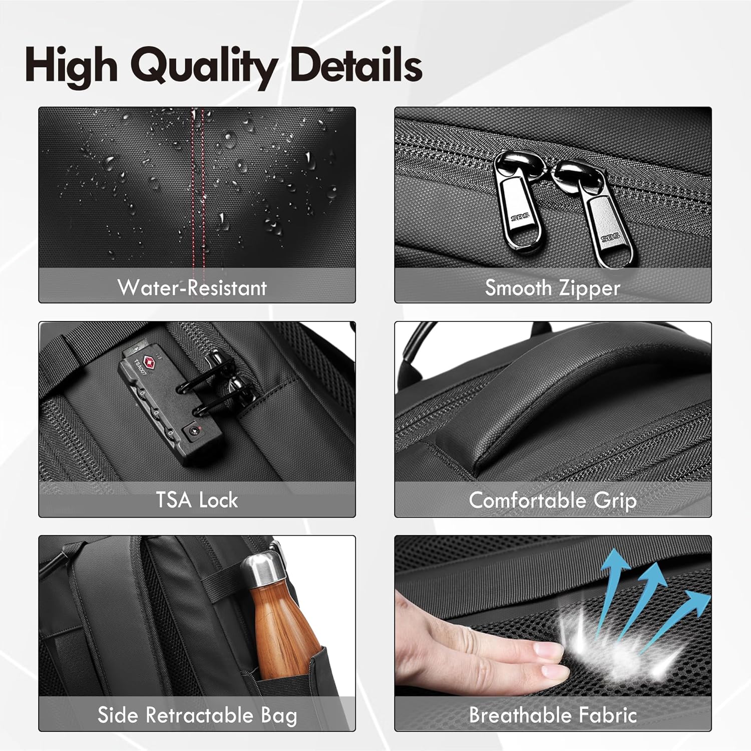 Air Vacuum Travel Bag Pack With Air Pump 45L