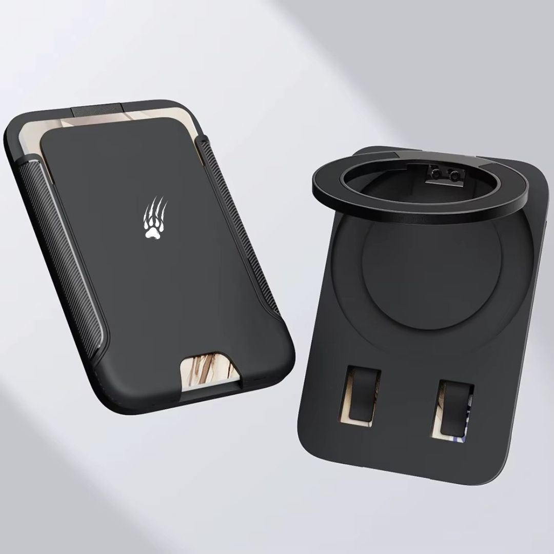 UrbanClaw MagSafe Wallet | 3-Card Magnetic Wallet Stand for iPhone
